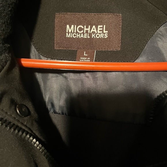 Michael Kors Lightweight Zip up Button Jacket - Picture 2 of 8